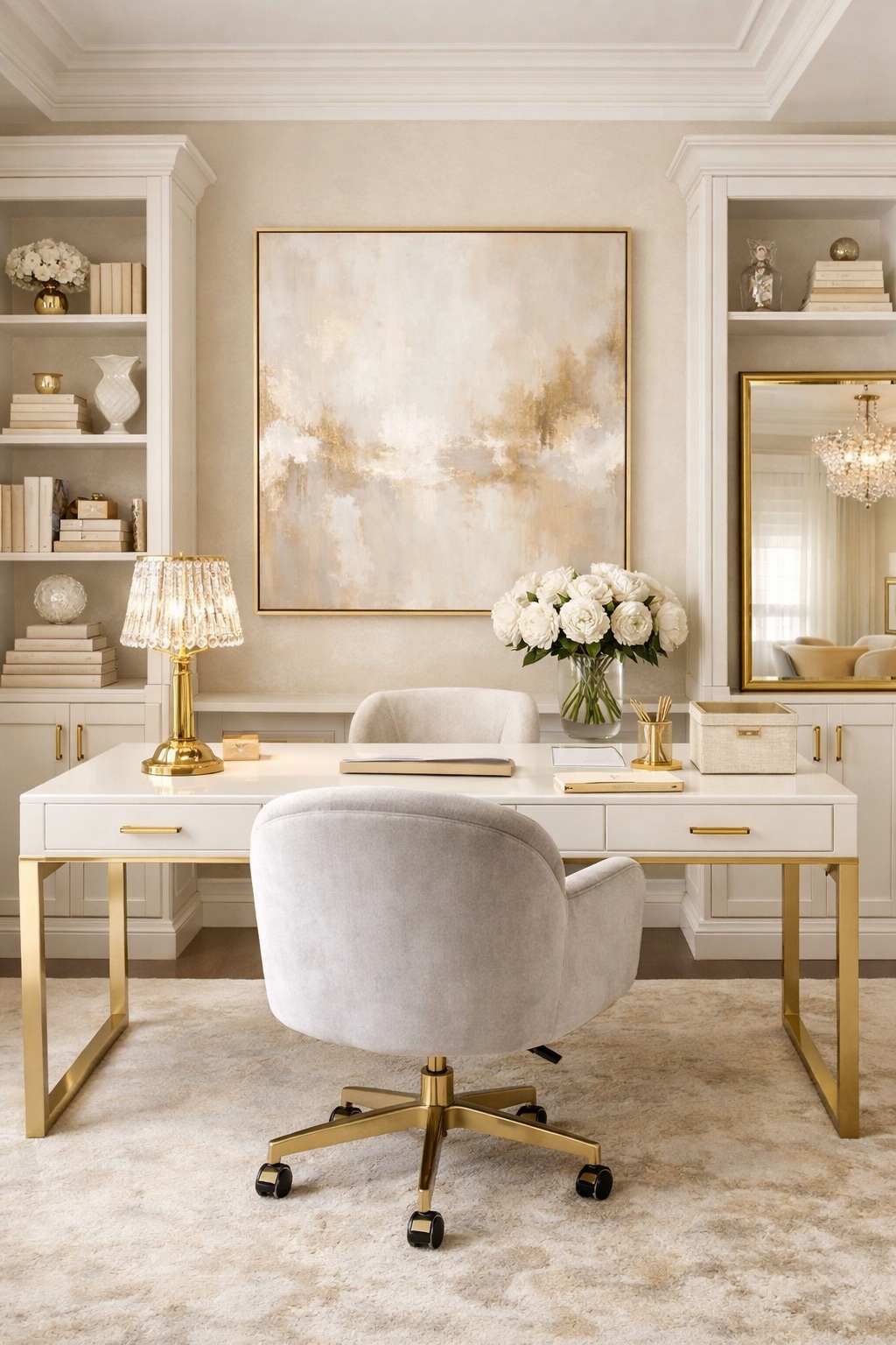 9 Keys to Designing a Boutique Hotel-Luxe Home Office Workspace