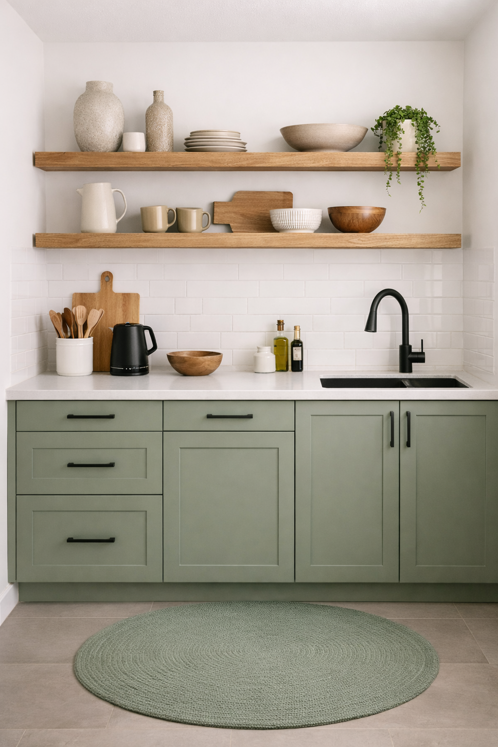 How to Build a Modern Sage Minimalist Kitchen: A Curated Shopping Guide