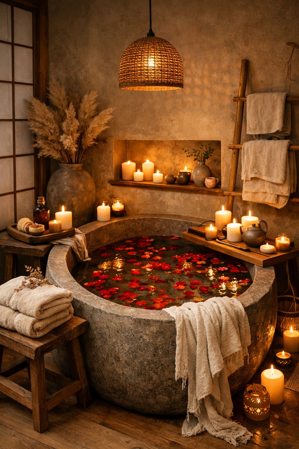 The Romantic Spa Reset: 8 Essential Quiet Luxury Elements for a Sensory Japandi Spa