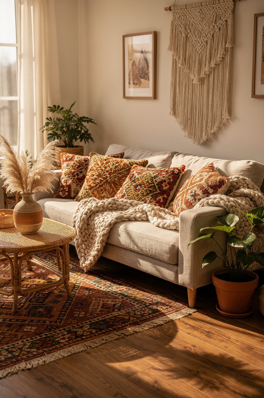 21 Boho Living Room Ideas to Create a Relaxed and Stylish Space